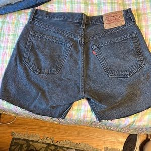Levi’s 501 cut off shorts